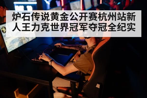 炉石传说黄金公开赛杭州站新人王力克世界冠军夺冠全纪实